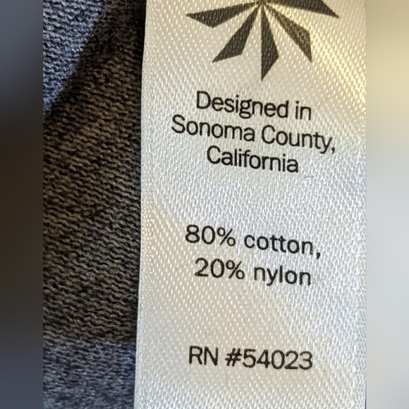 Athleta Velour Criss Cross Dress Charcoal Gray Size Small Sweatshirt Dress SZ Sm - Picture 5 of 12